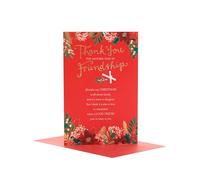 UK Greetings Carte de Noël pour un ami - Motif chaleureux