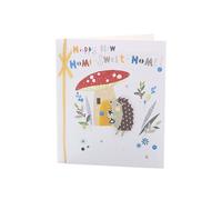 UK Greetings Carte de nouvelle maison pour lui/elle/ami avec enveloppe - Motif hérisson