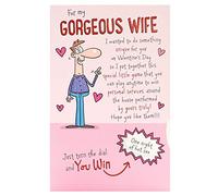 UK Greetings Carte de Saint-Valentin avec enveloppe Motif humoristique