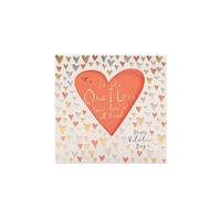 UK Greetings Carte de Saint-Valentin pour Celui que j'aime - Motif cœurs