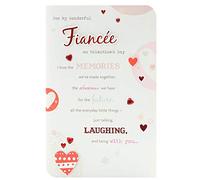 UK Greetings Carte de Saint-Valentin pour fiancée - Loving Design