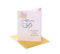 UK Greetings Disney Classics Carte d'anniversaire pour elle/amie Motif Dumbo