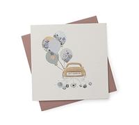 UK Greetings Kindred Carte de mariage Inscription Just Married Car