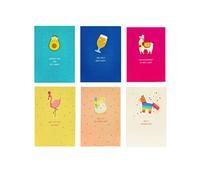 UK Greetings Lot de 6 cartes d'anniversaire humoristiques - Carte d'anniversaire amusante - Cartes d'anniversaire pour elle - Cartes d'anniversaire pour lui - Lot de cartes d'anniversaire amusantes