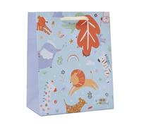 UK Greetings Sac cadeau taille M pour bébé garçon / nouveaux parents animaux mignons