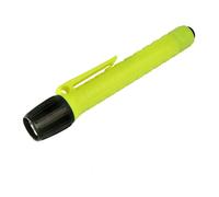 UK Lights Penlight eLED ATEX 13341 Mini lampe torche à 2 piles AAA Jaune fluo