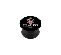 UK Pride British Patrons GB United Kingdom I'm a Realist PopSockets PopGrip Adhésif