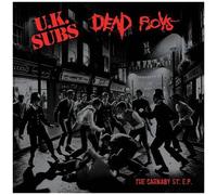 UK Subs & Dead Boys – Carnaby St. – Vinyle 7'' coloré rouge