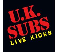 UK Subs Live Kicks (Vinyl) 12" Album Coloured Vinyl