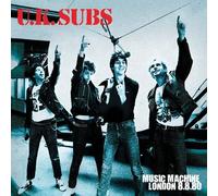 Uk Subs - Music Machine London 8/8/80 - Blue [Vinyl Lp] Blue, Colored Vinyl