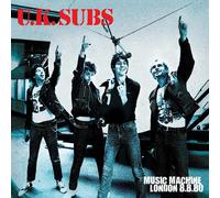 UK Subs – Music Machine London 8/8/80 – Vinyle LP rouge