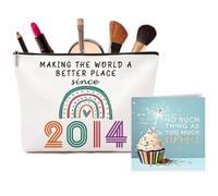 UK VivaJoy Lot de 2 trousses de maquillage, 12ème - 4 pièces, 12e