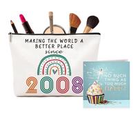 UK VivaJoy Lot de 2 trousses de maquillage, 18ème - 4 pièces, 18e