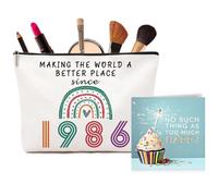 UK VivaJoy Lot de 2 trousses de maquillage, 40ème lot de 4, 40e