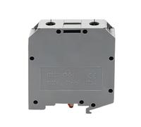 UK1.5N/2.5B/3N/5N/6N/10N/16N/25N/35N/50N bornier connecteur de serrage à vis Rail DIN borne tension câblage universelle en laiton(UK-50N X 5Pcs)