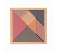 Tangram En Bois 15x15 Cm