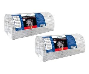 ukal Anti rats nasse 40cm lot de 2 nasse 40cm piège multiprises