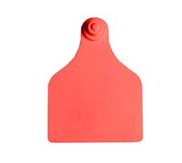 Ukal Boucles de marquage Flex Super Maxi+Bouton Nu Rouge x20