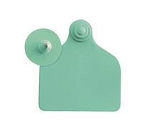 Ukal Boucles de marquage Ukalflex Maxi+Bouton Nue Vert x20