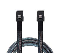 Ukbzxcmws Câble interne MiniSAS 36 broches SFF-8087 mâle vers mâle pour systèmes RAID et stations de travail 1 m