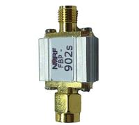 Ukbzxcmws Filtre passe-bande coaxial Filtre passe-bande SMA Interface Filtre passe-bande 890-915 MHz GSM900 25 MHz Bande passante Filtre passe-bande 890-915 MHz Accessoires pour pièces d'outils