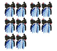 Ukbzxcmws Lot de 10 barrettes à cheveux avec nœud pour cheveux avec nœud - Accessoire de cheveux élégant - Convient pour les cheveux