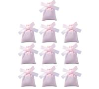 Ukbzxcmws Lot de 10 sacs en velours avec cordon de serrage pour le rangement de bijoux et de cosmétiques