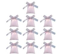 Ukbzxcmws Lot de 10 sacs en velours avec cordon de serrage pour le rangement de bijoux et de cosmétiques