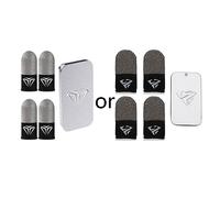 Ukbzxcmws Lot de 2 paires de gants de jeu pour téléphone portable - Résistants à la transpiration - Antidérapants - Manchons respirants - Protection du bout des doigts