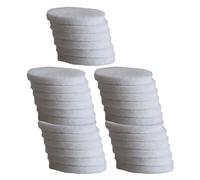 Ukbzxcmws Lot de 30 tampons aromatiques - Tampons en éponge - Pour diffuseur - Matériau éponge pour diffuseur d'arômes LVH128