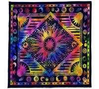 Ukbzxcmws Nappe de tarot pratique pour salle à manger cuisine bureau nappe élégante pour guide spirituel