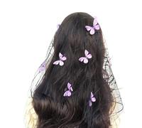 Ukbzxcmws Serre-tête en voile de papillon pour femme, accessoire pour séance photo, mariage, Pâques, festival, fête