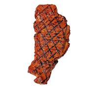 Ukbzxcmws Steak de porc artificiel Simulation Viande Alimentaire Fausse Viande Rôti Boeuf Marchés de Cuisine Affichage Photographie Accessoires