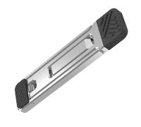Ukbzxcmws Support pour ordinateur portable pliable en aluminium - Rehausseur de refroidissement invisible - Hauteur réglable - Support pour ordinateur portable en aluminium
