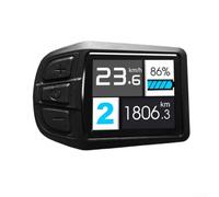 UKC3 Écran de vélo électrique avec connecteur SM et protocole de communication OMD 2 pour vélo électrique 24 V 52 V suivi de la vitesse et du kilométrage