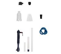 UKCOCO 1 Ensemble Aspirateur Électrique pour Aquarium Outil de Nettoyage Automatique de Poissons Système de Vidange et Échangeur Eau Accessoire Ergonomique pour Nettoyage de Fond et