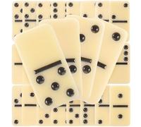 UKCOCO 1 Ensemble Dominos Classique Jeu de Société pour Adultes et Réunions Familiales pour Fêtes Entre