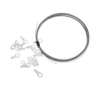 UKCOCO 1 Ensemble Élément de Remplacement Fil Chauffant pour Scelleuse Électrique Kit de Réparation de Mètres avec Connecteurs Adapté Aux Scelleuses Manuelles pour Alimentaires et Divers