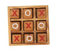 UKCOCO 1 Ensemble Jeu de Société Bois pour Famille de Jeux de Créatifs pour Petits et Grands Décoration de Table et Éducatif