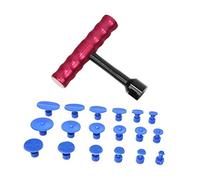 UKCOCO 1 ensemble Kit de Débosselage Auto avec Ventouse et T Bar Outil de Réparation sans Peinture pour Bosses de Carrosserie