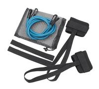 UKCOCO 1 Ensemble Kit Entraînement de Natation avec Résistance Ensemble Complet de Bandes Élastiques pour Piscine Ceinture de Natation pour Adultes pour Techniques de Nage et Tonifier