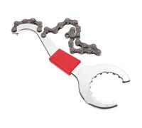UKCOCO 1 Ensemble Outil de Démontage de Cassette de Vélo avec Clé Kit de Réparation et Entretien pour Cyclistes Débutants et Expérimentés et Durable Facile à Transporter Utiliser