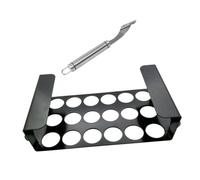UKCOCO 1 Ensemble Support de Grill Inoxydable pour Poivrons Rack à Barbecue Multi pour Cuisses de Poulet Éplucheur de Poivrons Accessoire de Cuisine pour BBQ Camping