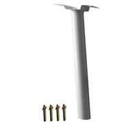 UKCOCO 1 Ensemble Support de Lampadaire Solaire Métallique de Fixation pour Éclairage Extérieur Bras de Lampadaire de Jardin Accessoires de Support de Lampe Solaire
