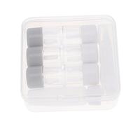 UKCOCO 1 Étui À Lentilles De Contact Transparent Bouteille Pince À Épiler Boîte De Rangement Étanche Et Portable pour Lentilles De Contact 3 Pièces