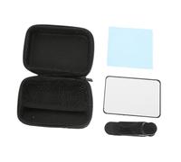 UKCOCO 1 Jeu Support de téléphone de Petite Affaire Clip de câble de loupe Pro Caisse Rangement Caisse de Rangement Fournitures de Voyage Accessoire Photo Multi-Usage Chiffon Black