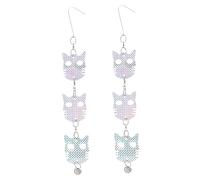 UKCOCO 1 Jeu Suspension De Jardin en Forme De Hibou Oiseau Réfléchissant Suspendu Dispositif De Modélisation De Hibou Décoration De Balcon Décoration Suspendue Ornement 2 pièces