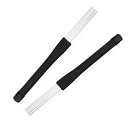 UKCOCO 1 paire Brosses à Tambour Fil Nylon Rétractables Accessoire pour Batterie avec Sac de Transport pour Jazz et Pratique pour Débutants