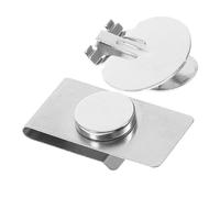 UKCOCO 1 paire Pince à Cravate Magnétique Invisible Lot de Clip de Cravate Automatique Inoxydable Accessoire Pratique pour Hommes Design Élégant et Durable Rides et Antidérapant