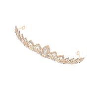 UKCOCO 1 pièce Couronne de Mariage avec Diadème Élégant pour Fête Mariage et Célébrations Accessoire Chic pour Mariée Invités